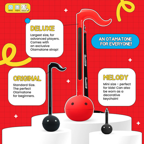 Instrumento Musical Otamatone Deluxe (rojo) Maywa Denki Edit