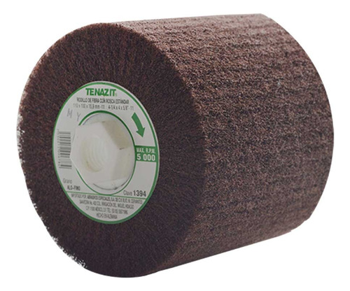 Rodillo De Fibra Tenazit 4-1/4x4x5/8puLG Grano Fino