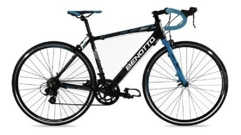 Bicicleta Ruta 850 R700 14v Benotto Aluminio Blanco/negro