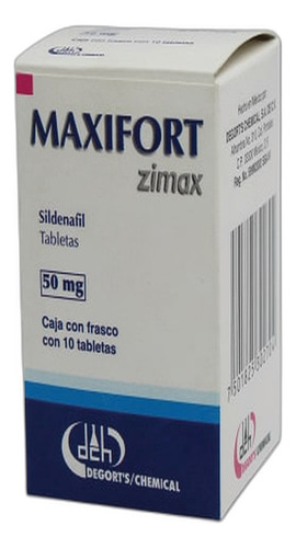 Maxifort Zimax C/10 Tabs. 50 Mg.