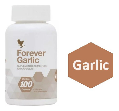 Forever Garlic 100 Capsulas De Alho