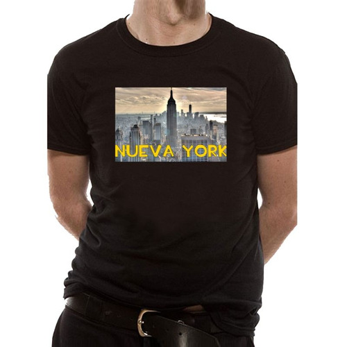 Remera De Hombre Ny New York Ciudades Mundo Libertad Usa M18