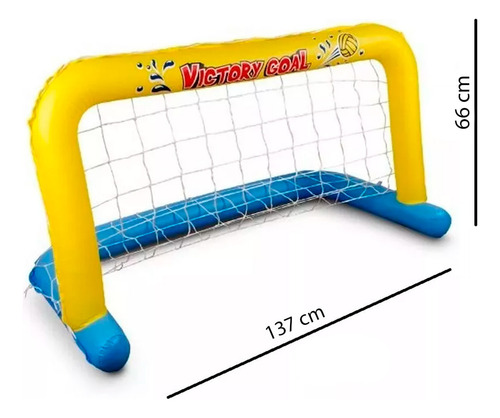 Inflable Arco Y Pelota Waterpolo