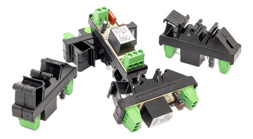 Relé Acoplador Borne Interface 5v, 12v, 24v, 127v E 220v Tf 220vac