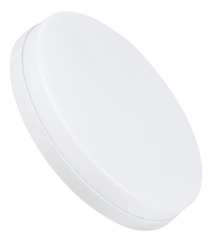Imagen 2 de 6 de Panel Led 24w Sobreponer Redondo Luz Blanca Borde Infinito