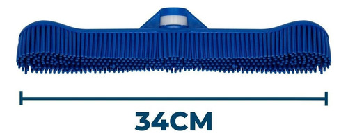 Kit Maxi Rodo 2 Em 1 Silicone 34cm E Extensão Telescópica 6m