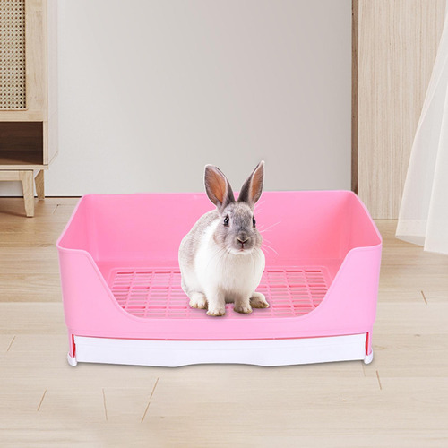 Caja De Arena Para Conejos, Inodoro Duradero Para Mascotas