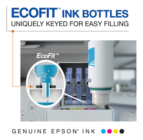 Frasco De Tinta Epson 502 Ecotank Magenta De Capacidade Ultr