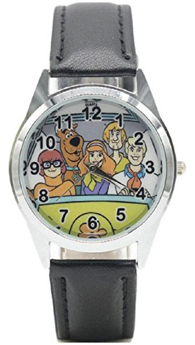 Reloj De Pulsera Cuero Scooby Doo Mystery Machine