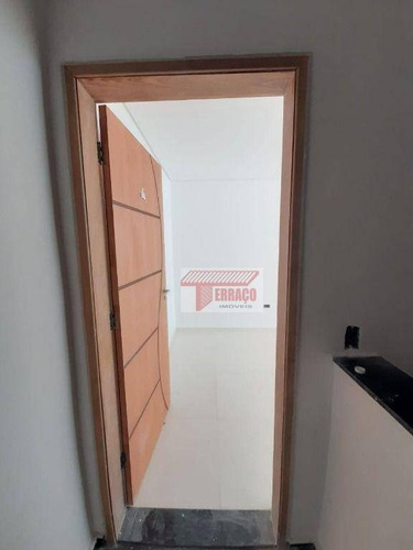 Imagem 6 de 13 de Cobertura Com 2 Dormitórios À Venda, 46 M² Por R$ 398.000,00 - Vila Apiaí - Santo André/sp - Co0733