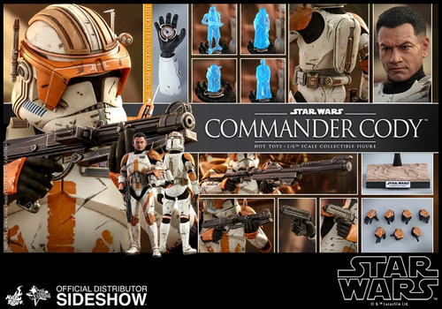 Comandante Cody Hot Toys Star Wars 