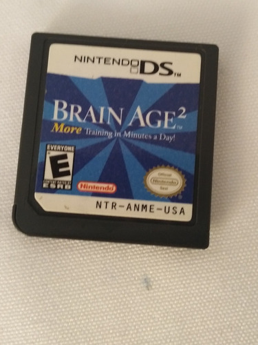Brain Age 2 Nintendo Ds Sólo Cartucho (Usado)