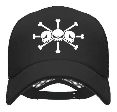 Gorra Marshall D Teach Kurohige  One Piece Tipo Malla Unisex