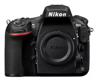 Nikon D810 DSLR color negro