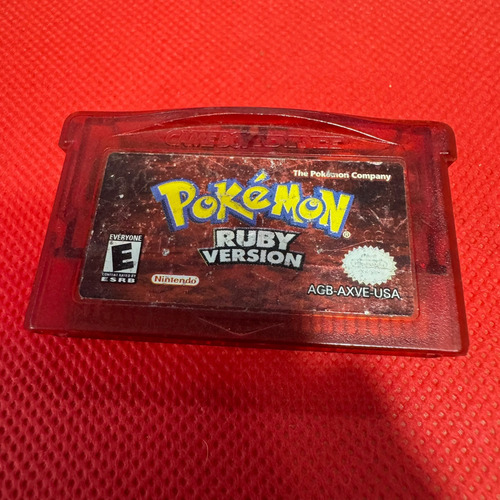 Pokémon Ruby Version Suelto Game Boy Advance Gba C (Usado)