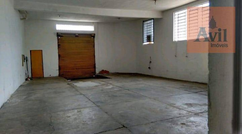 Galpão Para Alugar, 180 M² Por R$ 3.500,00/mês - Brás - São Paulo/sp - Ga0185