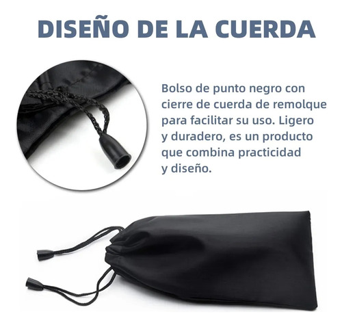 Bolsa De Gafas Para Lentes De Tela De Microfibra, 100 Unidad