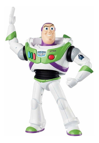 Disney Toy Story Boneco Buzz Lightyear Básico Articulado