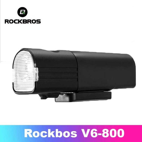 Imagen 1 de 10 de Luz Delantera De 800 Lúmenes, 7 Modos P/ Bicicleta Rockbros
