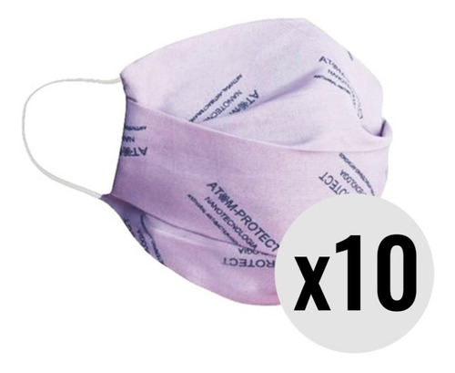 Atom-protect Tapaboca Conicet Original X 10