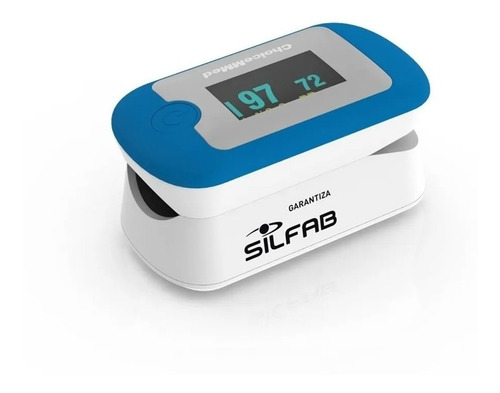Imagen 1 de 6 de Oximetro Silfab Saturometro Pulso Digital Curva Md300 Cn330