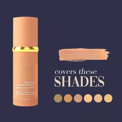 1pieza Base Con Alta Cobertura,forever Bloom Protector Solar