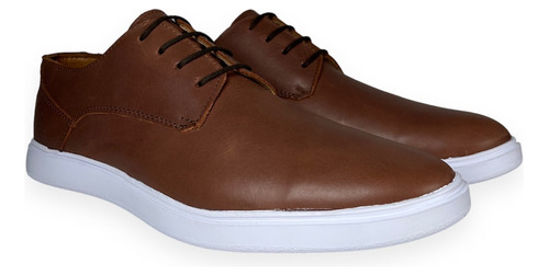 Imagen 2 de 10 de Zapatos Zapatillas De Vestir Urbano Cuero Hombre Libertarios