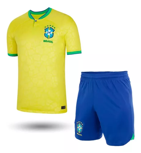 Camisa Camiseta da Selecao Brasileira BRASIL AMARELA POLO GUARANA 2022-2023  +PRECO PROMOCIONAL.