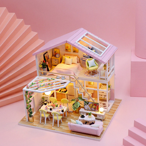 Conjunto Completo De Móveis Creative Doll House