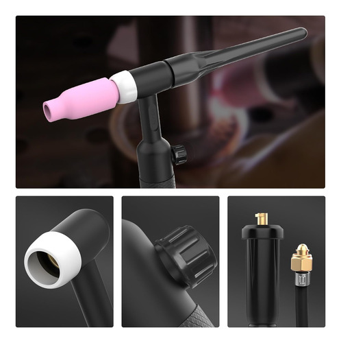 Antorcha De Soldadura Tig Refrigerada Por Aire Con Conector