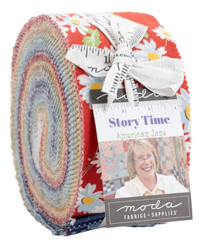 Moda Fabrics Story Time Jelly Roll American Jane 40 Tira 2.5