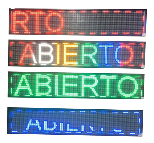 Letrero Aviso Pantalla Led Wifi Programable