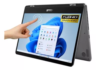 Portatil Asus Vivobook Flip 14 Convertible 2 En 1 14hd Touch