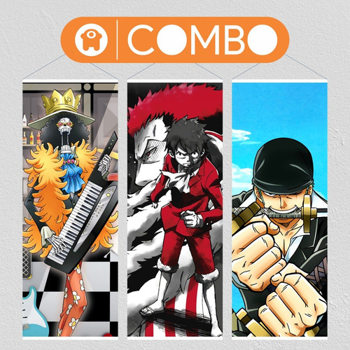 Tu Combo Personajes One Piece X 3 - Animeras