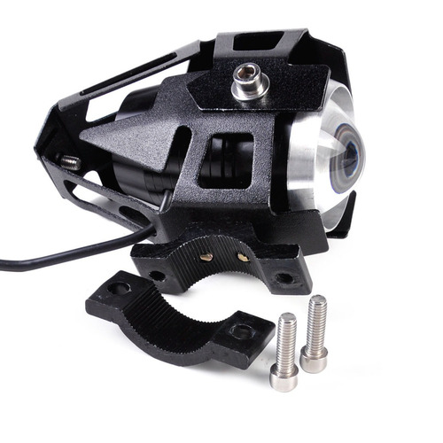 2x-farol Milha Led Universal Cree U5 3000lm Moto Tipo Xenon