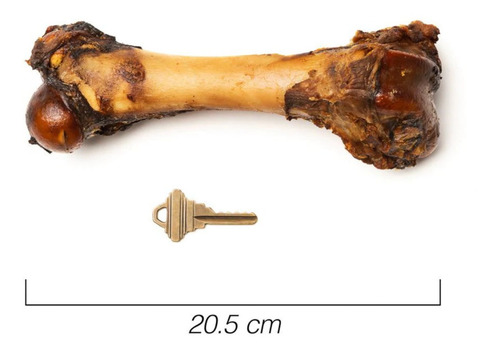 Imagen 3 de 4 de Hueso Para Perro 100% Natural Fémur De Cerdo Ahumado Premio