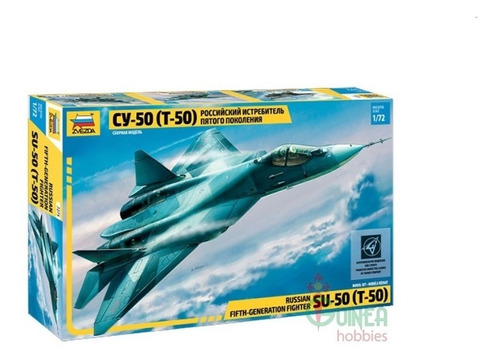 Avion Sukhoi Su-50 (t-50)  Escala 1:72 Es Un Armable 7275