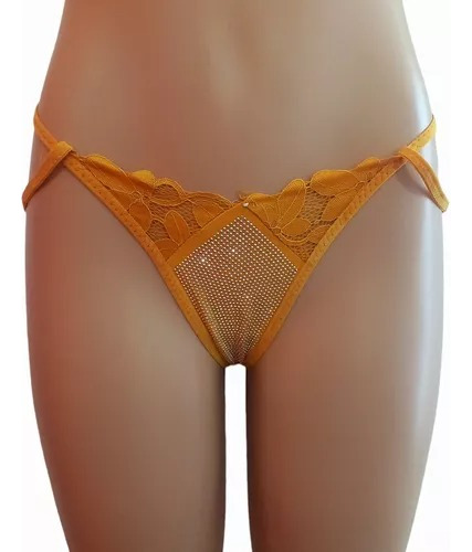 Colaless/tanga Fantasía  Lencería Mujer Brillitos.