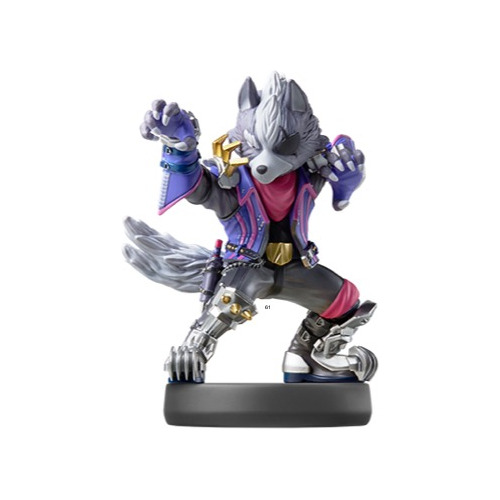 Amiibo Wolf - Serie Super Smash Bros