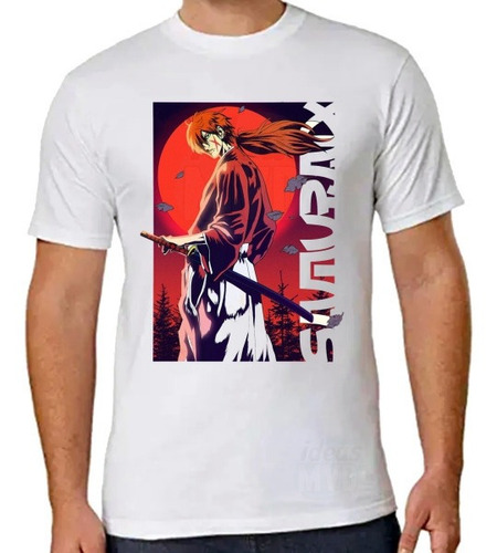 Remera Rurouni Kenshin Samurai X 05 (blanca) Ideas Mvd