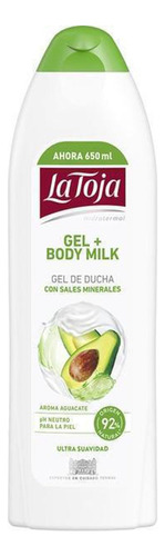 La Toja Gel Ducha + Body Milk Aguacate 650ml