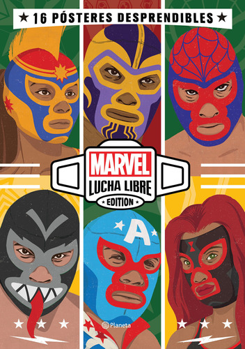 Marvel Lucha Libre (libro-póster) / Marvel