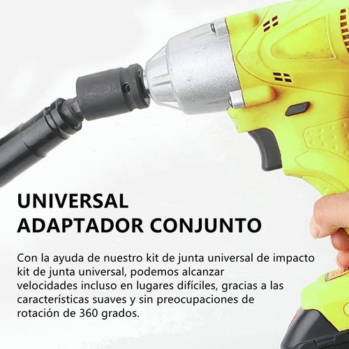 3 Nudos De Impacto Flexibles 3/8 Y 1/2 Y 1/4