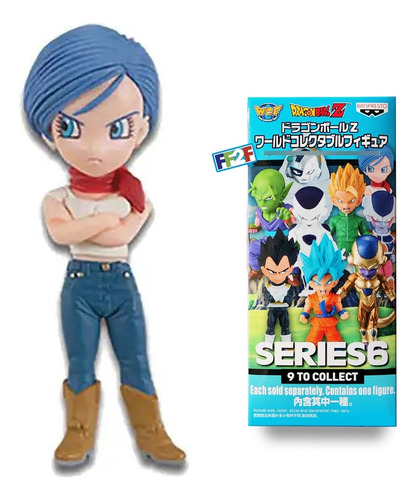 Bulma Dragon Ball Z Wcf - 7cm Bandai (Usado)