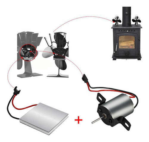 Motor De Ventilador De Chimenea Para Sopladores De Estufas,
