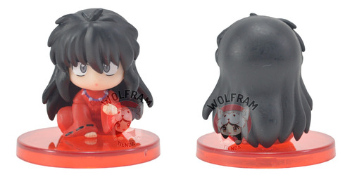 Figura Muñecos Gashapone Inuyasha Kikyou Shippo Sango X4u