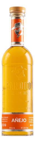 Tequila Bandido De Amores Añejo 100% Agave 750 Ml