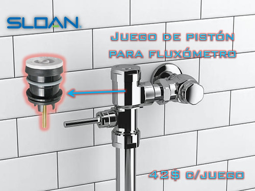 Juego De Pistón G-1002/3-a Para Fluxómetros Sloan Gem-2