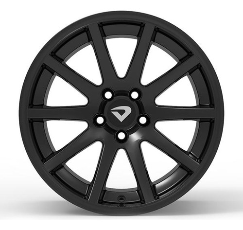 Roda Volcano Light Aro 18 5x114,3mm Cor Preto Brilhante