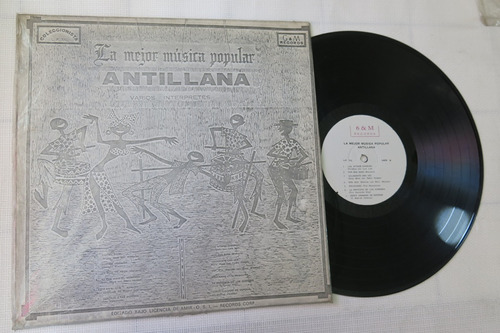Vinyl Vinilo Lp Acetato La Mejor Musica Popular Antillana 